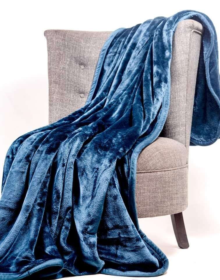 Velvet Fleece blanket  The Beautiful Teal  