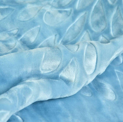 Pandora Mink Blanket (Queen Size)  The Beautiful Light Blue  