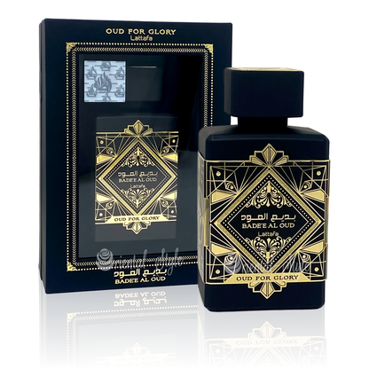 Badee Al Oud OUD FOR GLORY By Lattafa 100ml  The Beautiful    