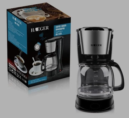 Haeger stainless steel Coffee Maker- 1.5Ltr  The Beautiful   