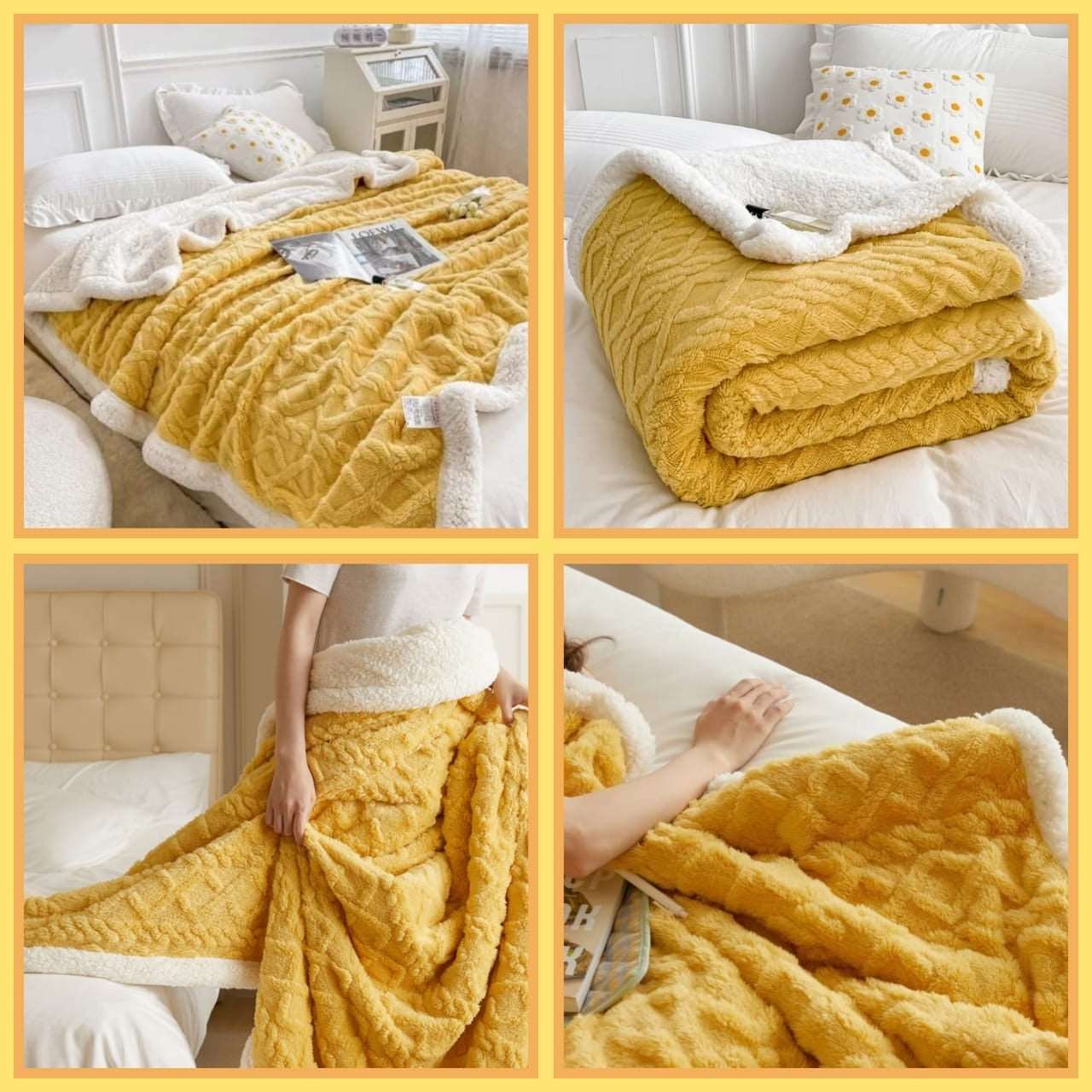 Geometric Fleece Comforter  The Beautiful   