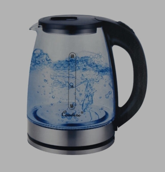 Condere - 2.0L Electric Glass Kettle  The Beautiful   