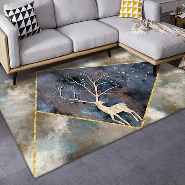 Modern 3D Geometric Design Area Rug 1.5m by 2m  The Beautiful   