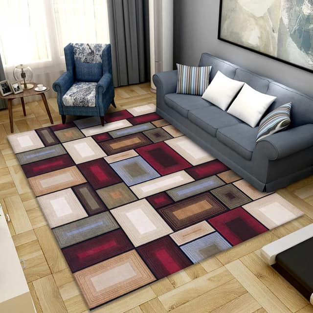 Modern 3D Geometric Design Area Rug 1.5m by 2m  The Beautiful   