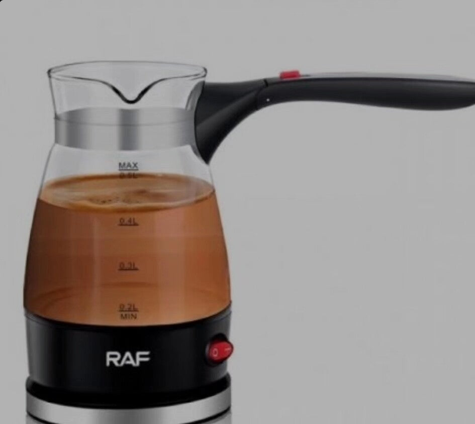 RAF 500ml Electric Coffee Pot With Collapsible Handle  The Beautiful   