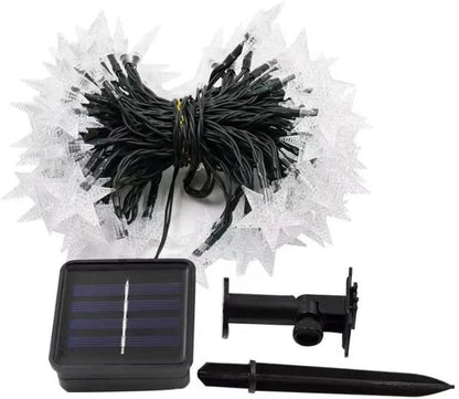 6m Solar String Lights,Solar Star String Lights,Solar Powered Fairy Lights Outdoor  The Beautiful    