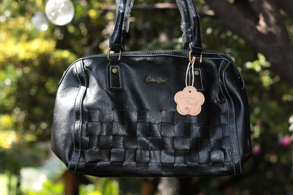 Cotton Road Black Handbag  The Beautiful   