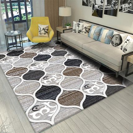 Modern 3D Geometric Design Area Rug 1.5m by 2m  The Beautiful   