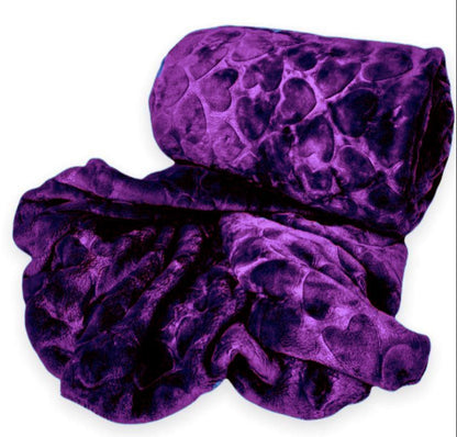 Polo Fleece Throws  The Beautiful  Purple 150/180CM 