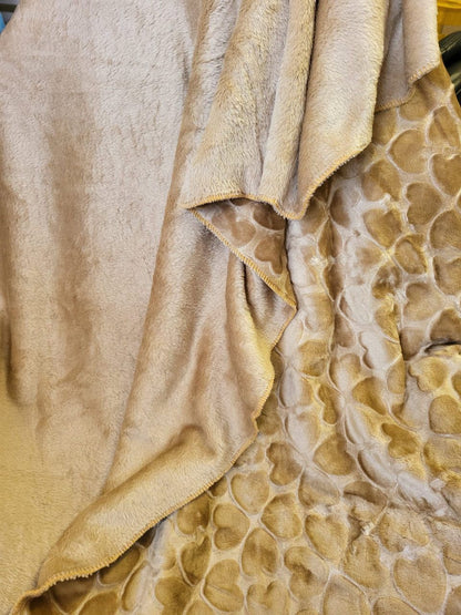 Polo Fleece Throws  The Beautiful  Beige 150/180CM 