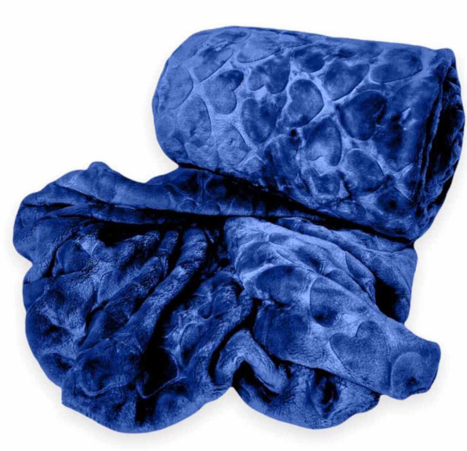 Polo Fleece Throws  The Beautiful  Navy 150/180CM 