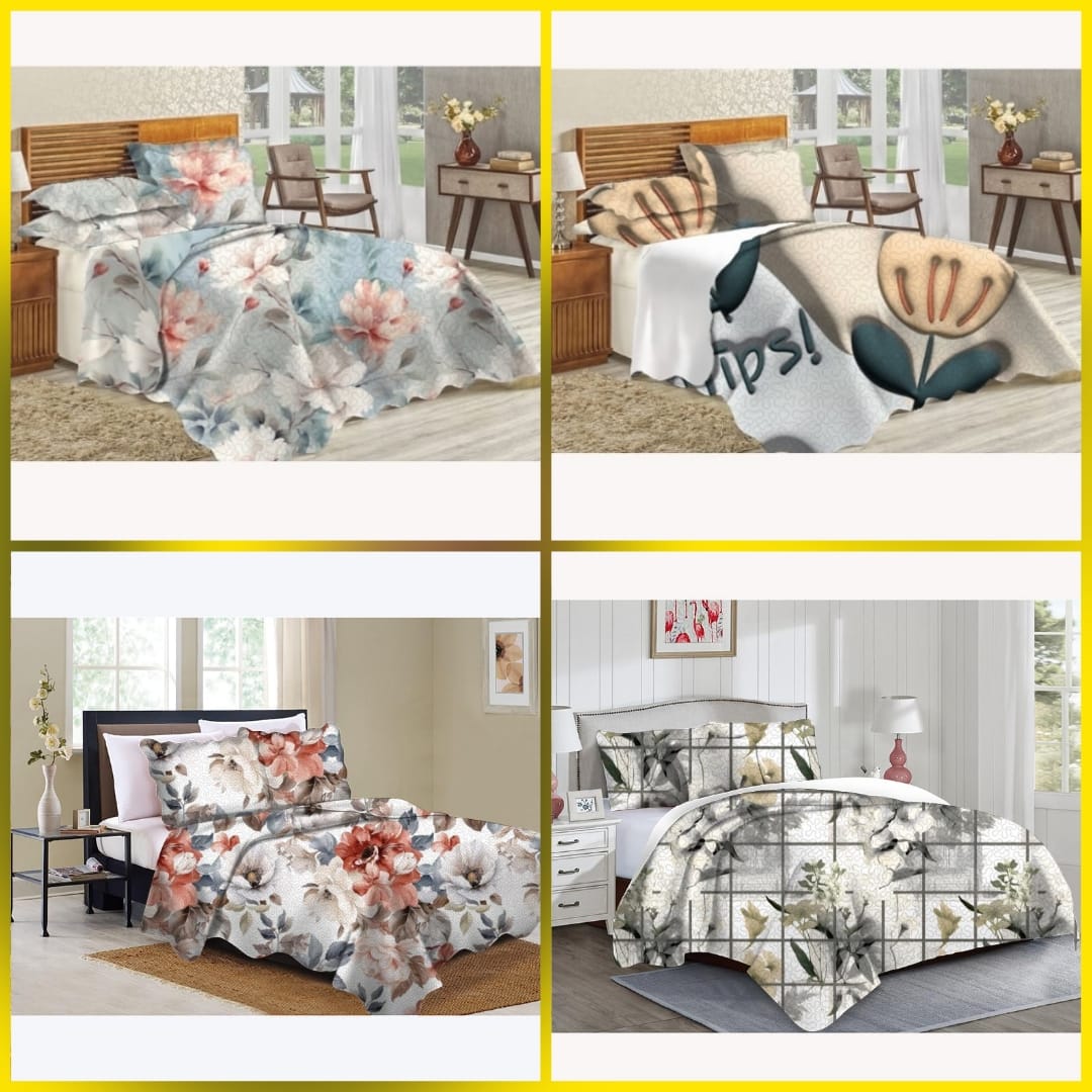 5 Piece Quilted Bedspreads  The Beautiful   