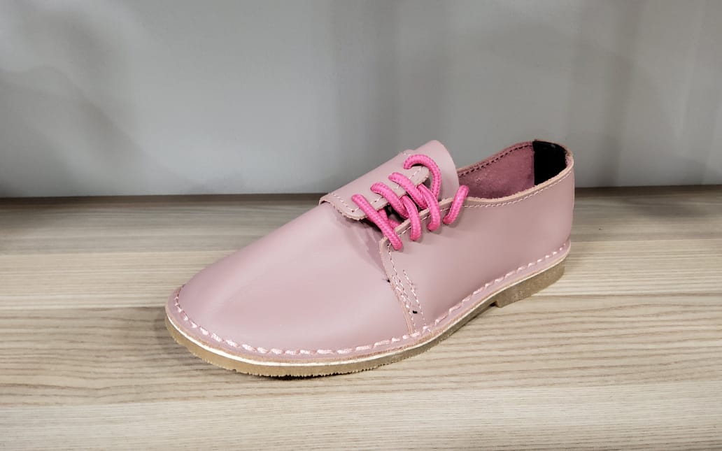 Genuine Leather Vellie Shoes  The Beautiful 3 Pink 