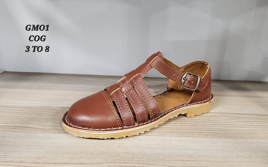 Genuine Leather Vellie Shoes  The Beautiful 3 Brown 