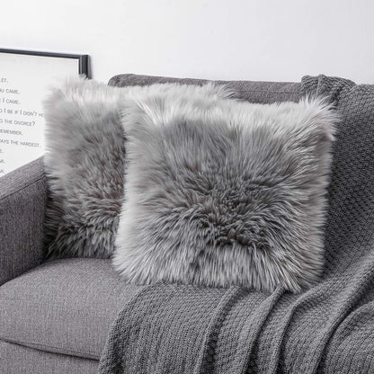 Fluffy Throw Pillow Covers  The Beautiful South Africa   