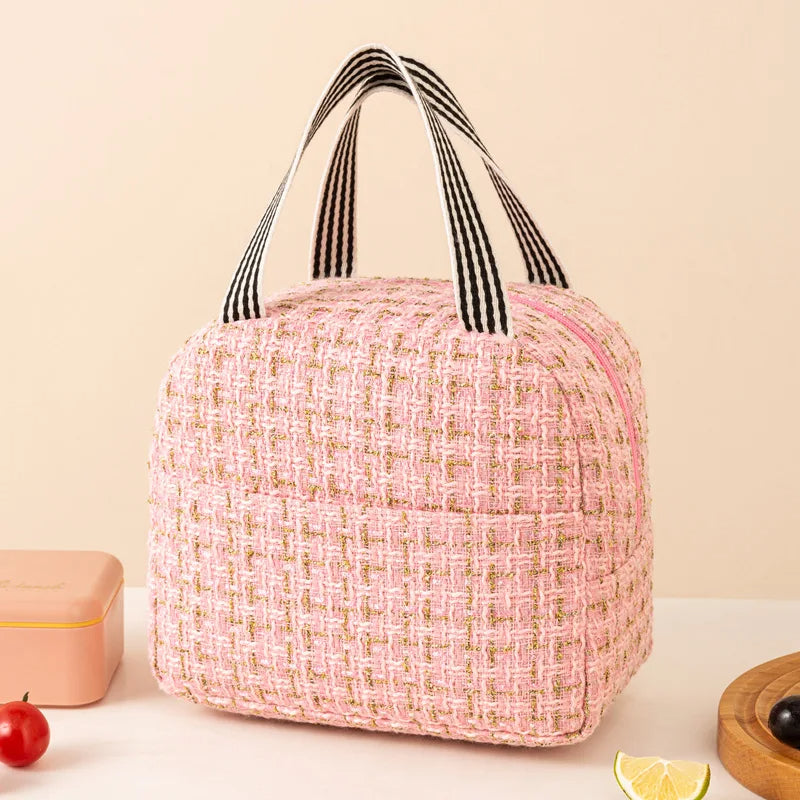 Portable Kids Lunch Box  The Beautiful  Pink  