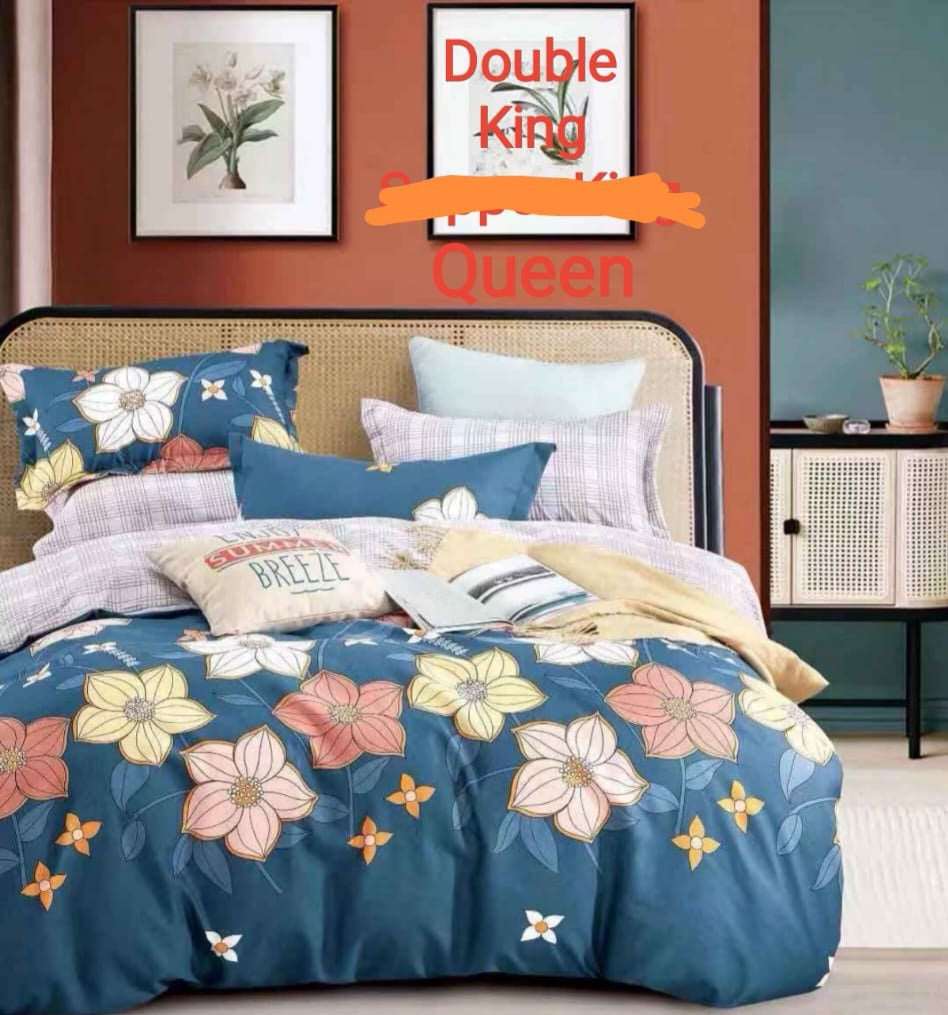 6 Piece Reversible Duvet Cover Set  The Beautiful   