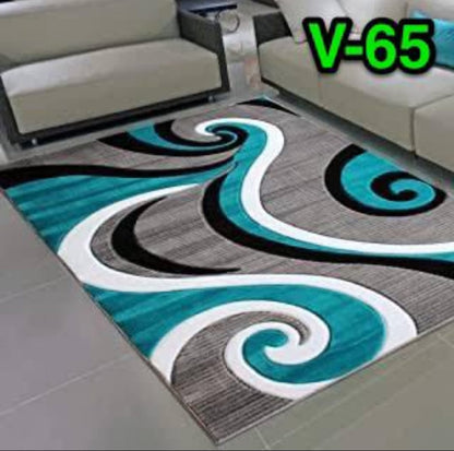 Modern 3D Geometric Design Area Rug 1.5m by 2m  The Beautiful Option 18  