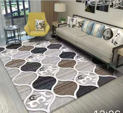 Modern 3D Geometric Design Area Rug 1.5m by 2m  The Beautiful Option 13  