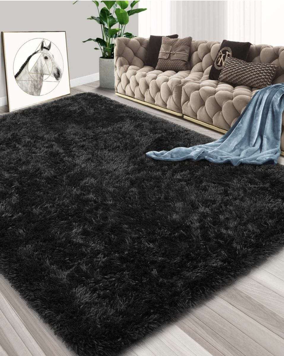 Large Fluffy Carpets (153 x 244 cm) Carpets The Beautiful   