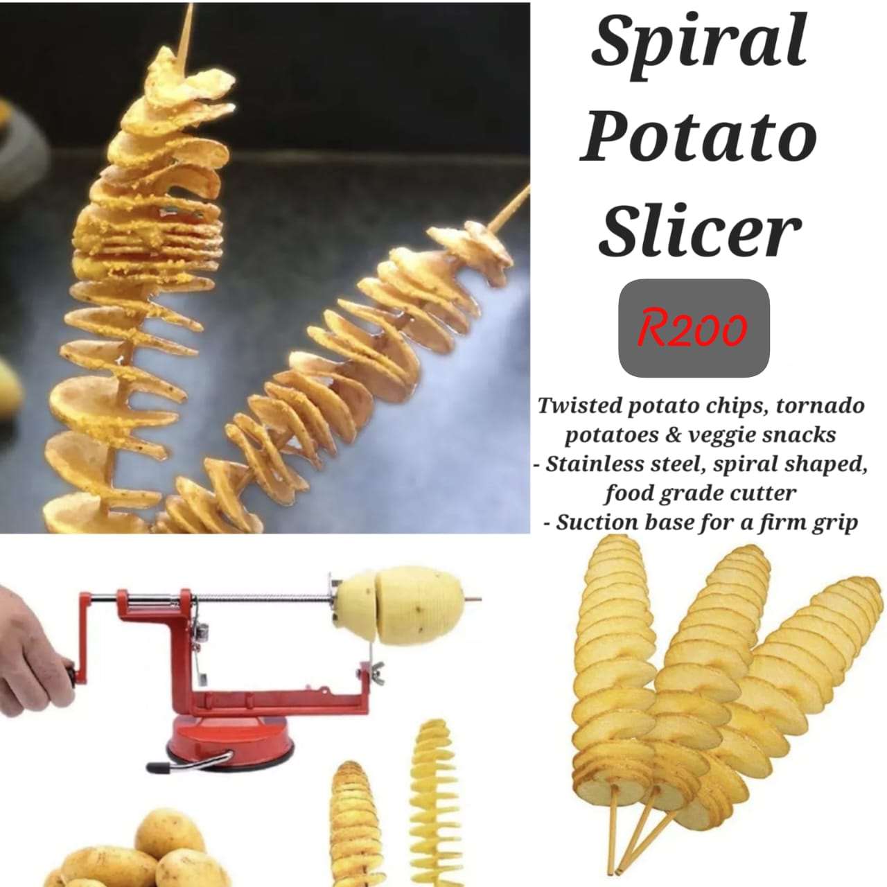 Spiral Potato Slicer  The Beautiful   