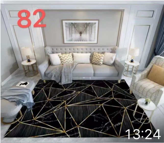 Modern 3D Geometric Design Area Rug 1.5m by 2m  The Beautiful Option 9  