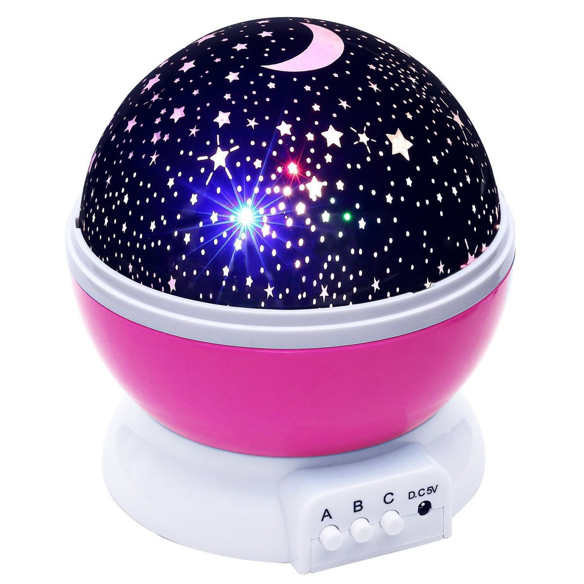 Romantic Sky Star Master Night Light Projector  The Beautiful  Pink  