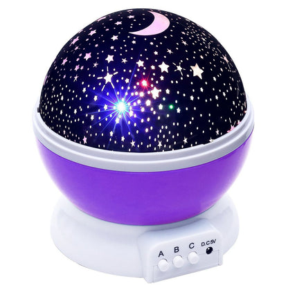 Romantic Sky Star Master Night Light Projector  The Beautiful  Purple  