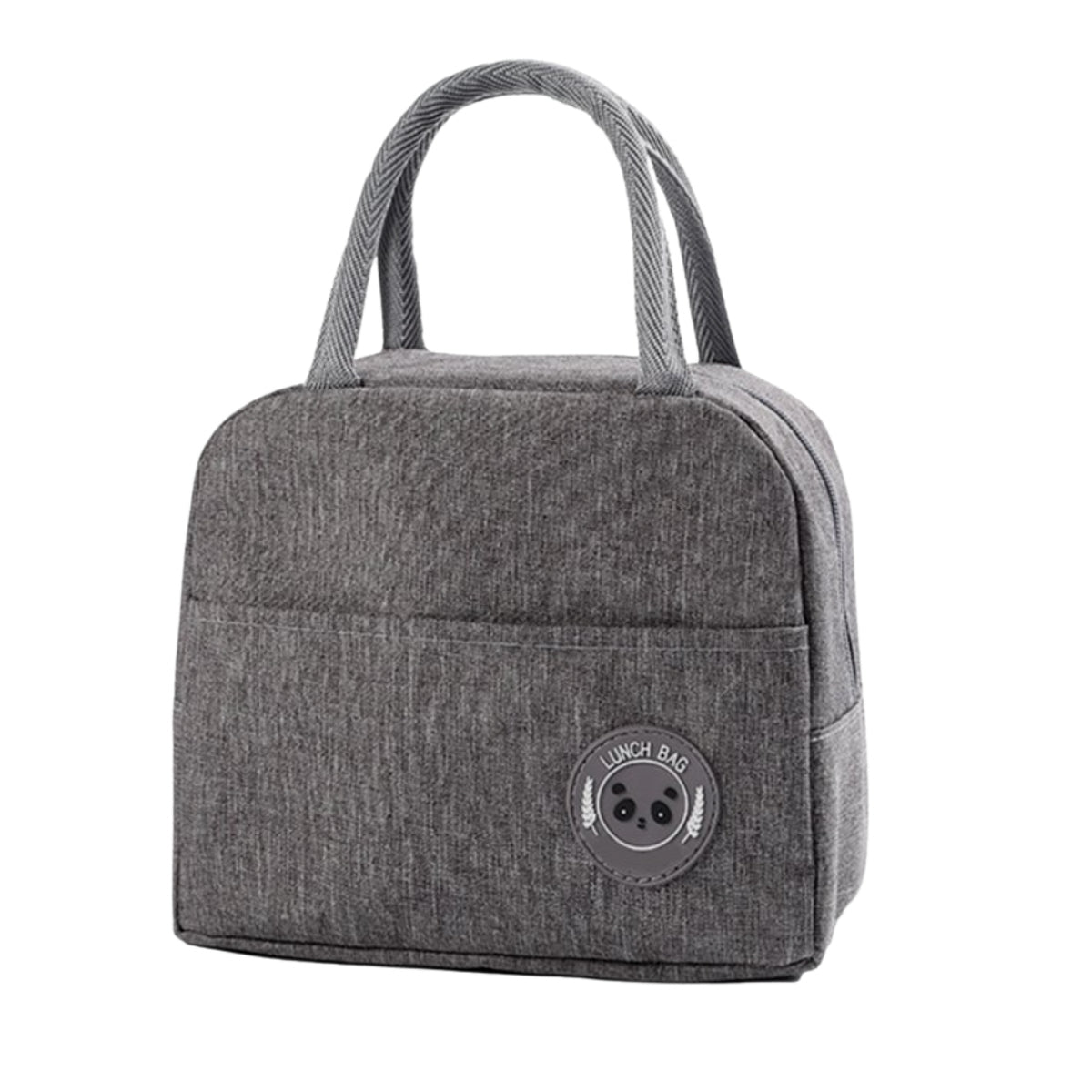 Thermal Insulated Cooler Lunch Bag  The Beautiful  Grey  