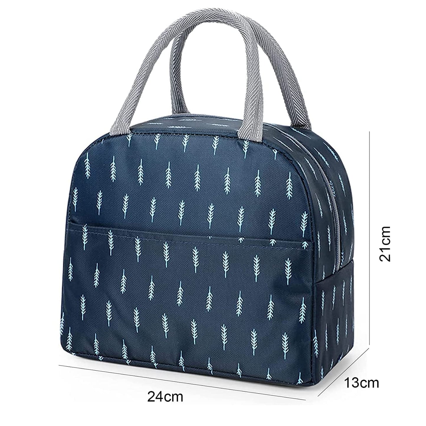 Thermal Insulated Lunch Tote with Front Pocket  The Beautiful    